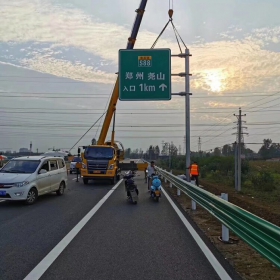 锡林郭勒盟高速公路标志牌工程